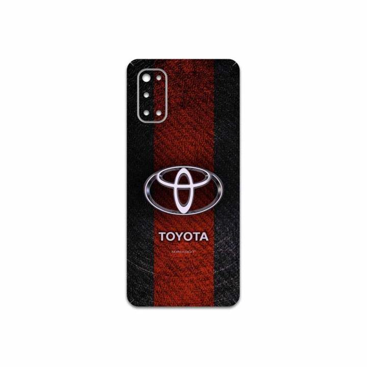 برچسب پوششی ماهوت مدل TOYOTA-Logo مناسب برای گوشی موبایل ریلمی 7 Pro MAHOOT TOYOTA-Logo Cover Sticker for Realme 7 Pro